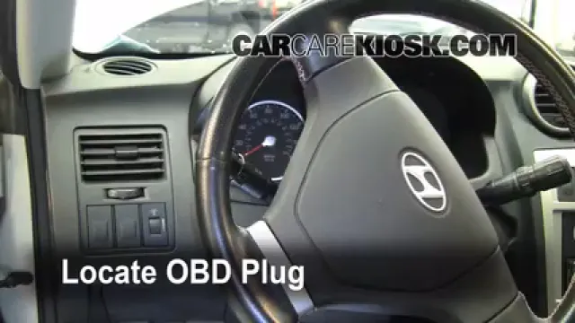 2005 Hyundai Tiburon GT 2.7L V6 Compruebe la luz del motor Diagnosticar